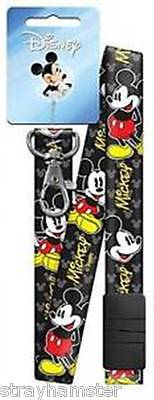 Mickey Mouse Lanyard Classic Disney Breakaway Id Holder Nwt Black Authentic