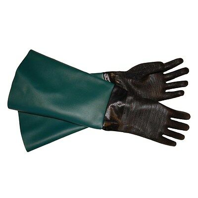 Gloves For Sandblaster Blast Cabinet -  8" X 26"  -  Made In Usa    Heavy Duty