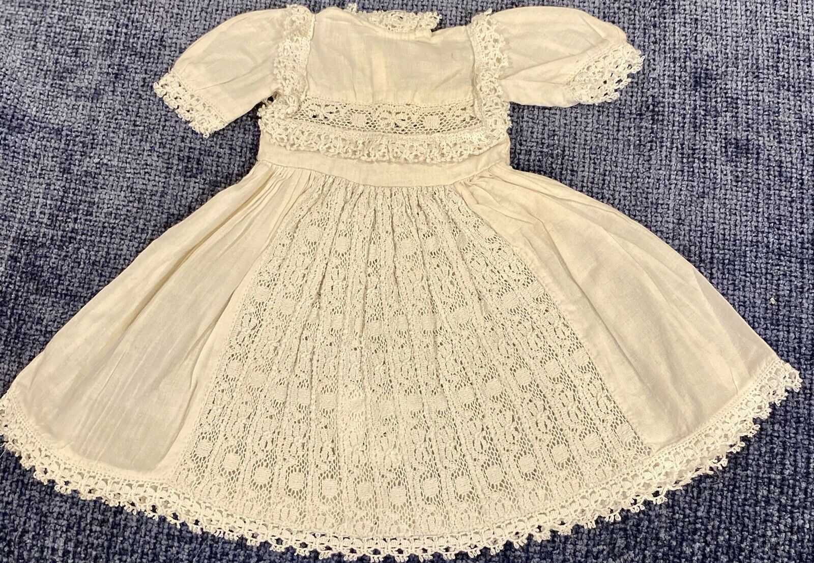 Wonderful Vintage Dress For French Or German Bisque Doll