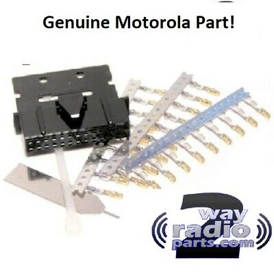 Real Motorola Pmln5072 Mototrbo Rear Accessory Connector Kit Xpr 5550 Xpr 4550