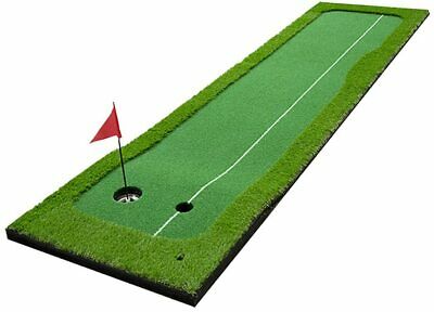 Clevr Golf Putting Green Mat - Portable Synthetic Turf Mat